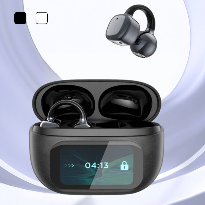 🔥Final Day Promotion🔥🎧Ear Clip-on Smart Color Screen Intelligent Translation Headset🎧