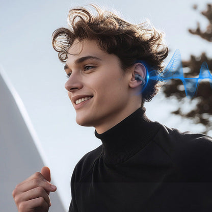 🔥Final Day Promotion🔥🎧Ear Clip-on Smart Color Screen Intelligent Translation Headset🎧