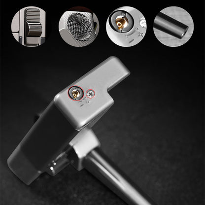 🔥Hot Sale 50% OFF💥Slant Flame Inflatable tobacco Pipe Dual Purpose Lighter