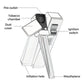 🔥Hot Sale 50% OFF💥Slant Flame Inflatable tobacco Pipe Dual Purpose Lighter