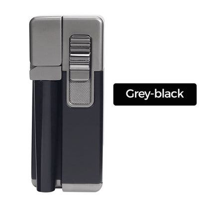 🔥Hot Sale 50% OFF💥Slant Flame Inflatable tobacco Pipe Dual Purpose Lighter