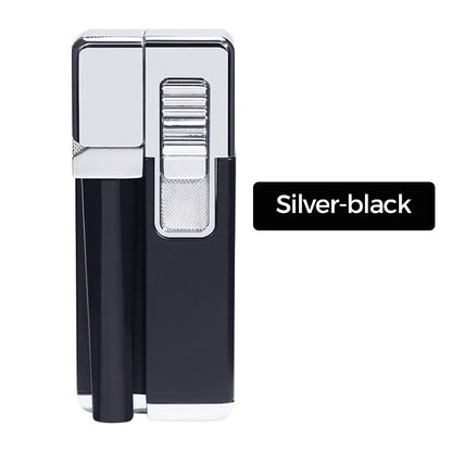 🔥Hot Sale 50% OFF💥Slant Flame Inflatable tobacco Pipe Dual Purpose Lighter