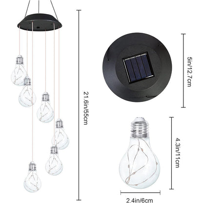 💡These beautiful solar powered wind chimes make my garden look better !😍🔥