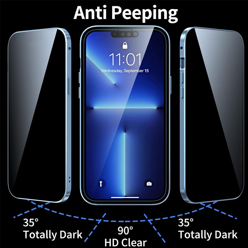Double-Sided Tempered Glass Fully Protective Phone Case