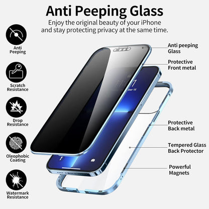 Double-Sided Tempered Glass Fully Protective Phone Case