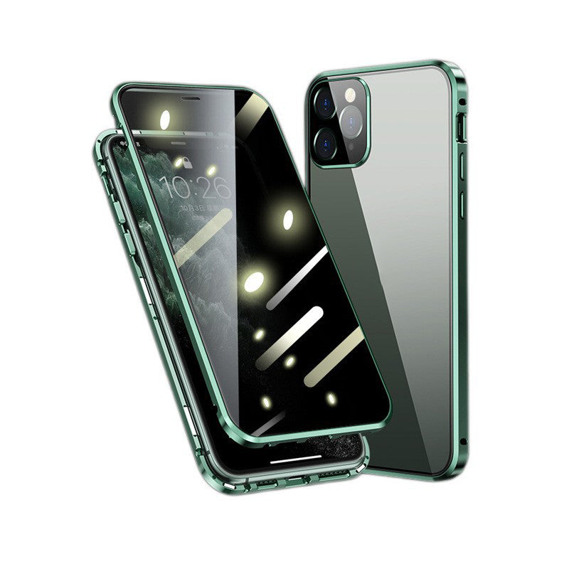 Double-Sided Tempered Glass Fully Protective Phone Case