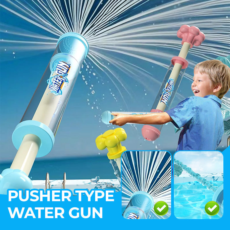 🧊Summer Special Sale - Buy 1 Get 1 Free🌊Pusher Type Fun Fireworks Water Jet Spray Toy☀️