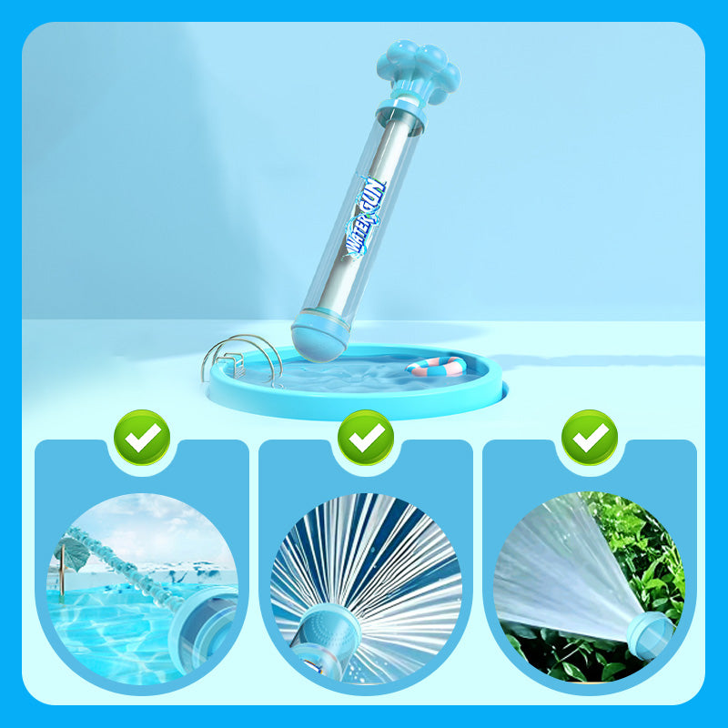 🧊Summer Special Sale - Buy 1 Get 1 Free🌊Pusher Type Fun Fireworks Water Jet Spray Toy☀️