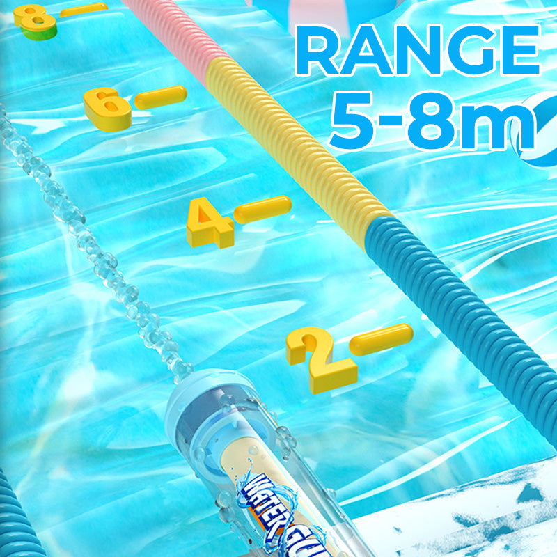 🧊Summer Special Sale - Buy 1 Get 1 Free🌊Pusher Type Fun Fireworks Water Jet Spray Toy☀️