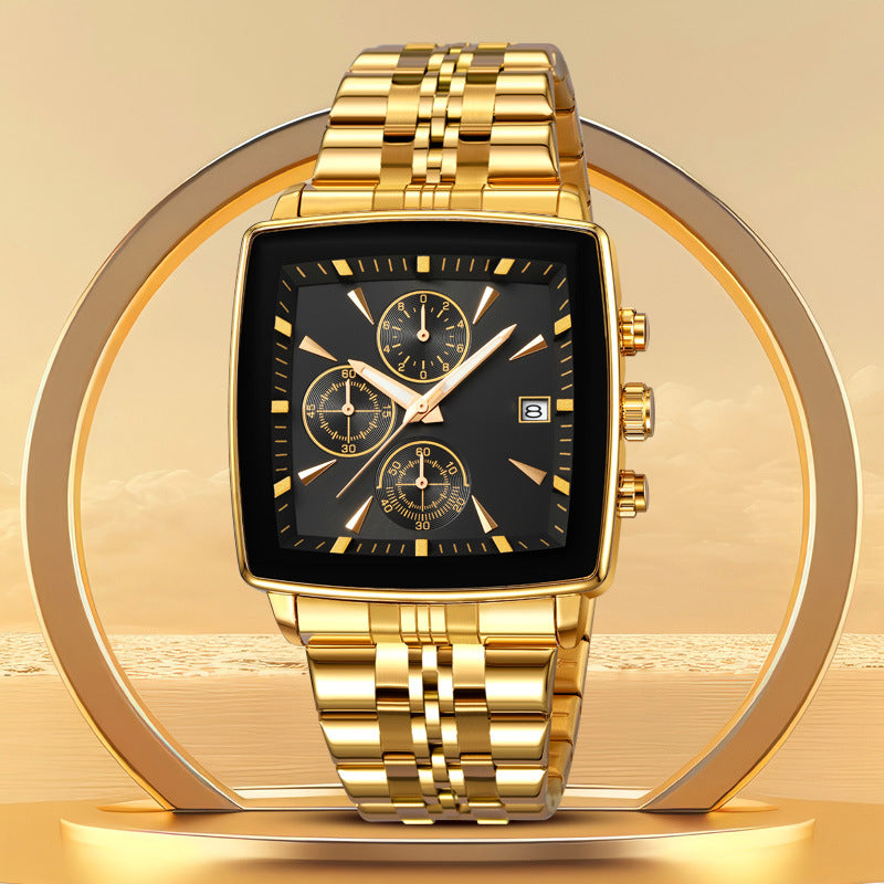 ⌚ 50% Off High-End Business Watches 💎 Men’s Multifunctional Waterproof Quartz Watch