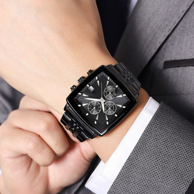 ⌚ 50% Off High-End Business Watches 💎 Men’s Multifunctional Waterproof Quartz Watch