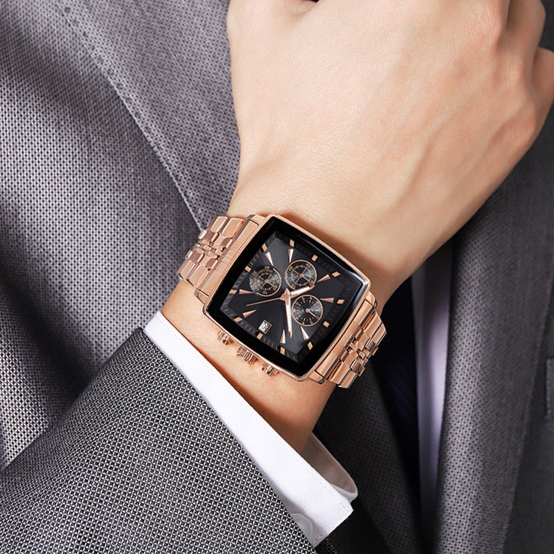 ⌚ 50% Off High-End Business Watches 💎 Men’s Multifunctional Waterproof Quartz Watch