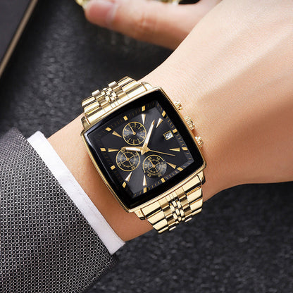 ⌚ 50% Off High-End Business Watches 💎 Men’s Multifunctional Waterproof Quartz Watch