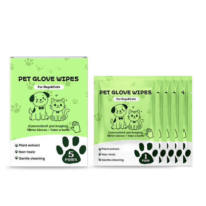 🎉 Last Day Promotion-49% OFF 🫧Gentle Pet Cleaning No-Rinse Gloves