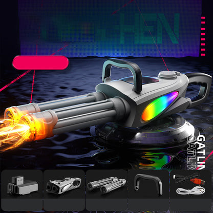 ⏳Time-limited Special⏰Double Barrel Gatling Electric Water Gun Set