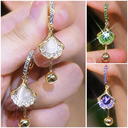 Time-Limited Sale💎Delicate Ginkgo Leaf Earrings for Women