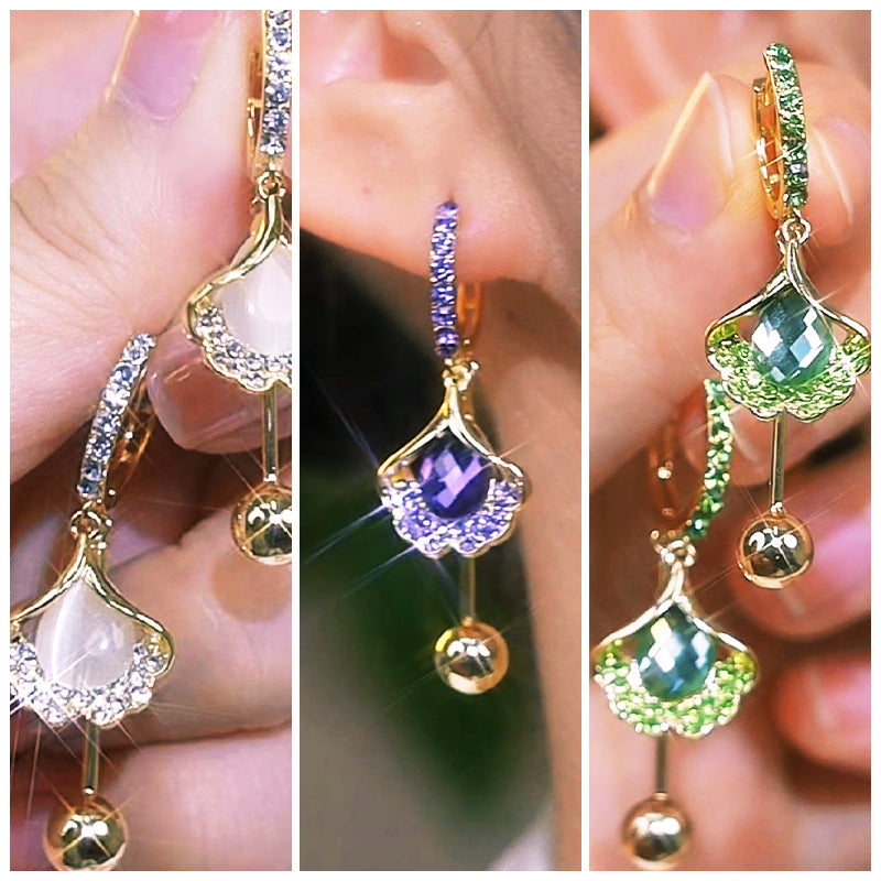 Time-Limited Sale💎Delicate Ginkgo Leaf Earrings for Women