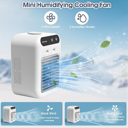 ❄️ Summer 50% Price ❄️ Mini Portable Air Conditioner with Cooling and Humidification Function