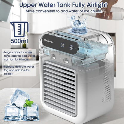 ❄️ Summer 50% Price ❄️ Mini Portable Air Conditioner with Cooling and Humidification Function