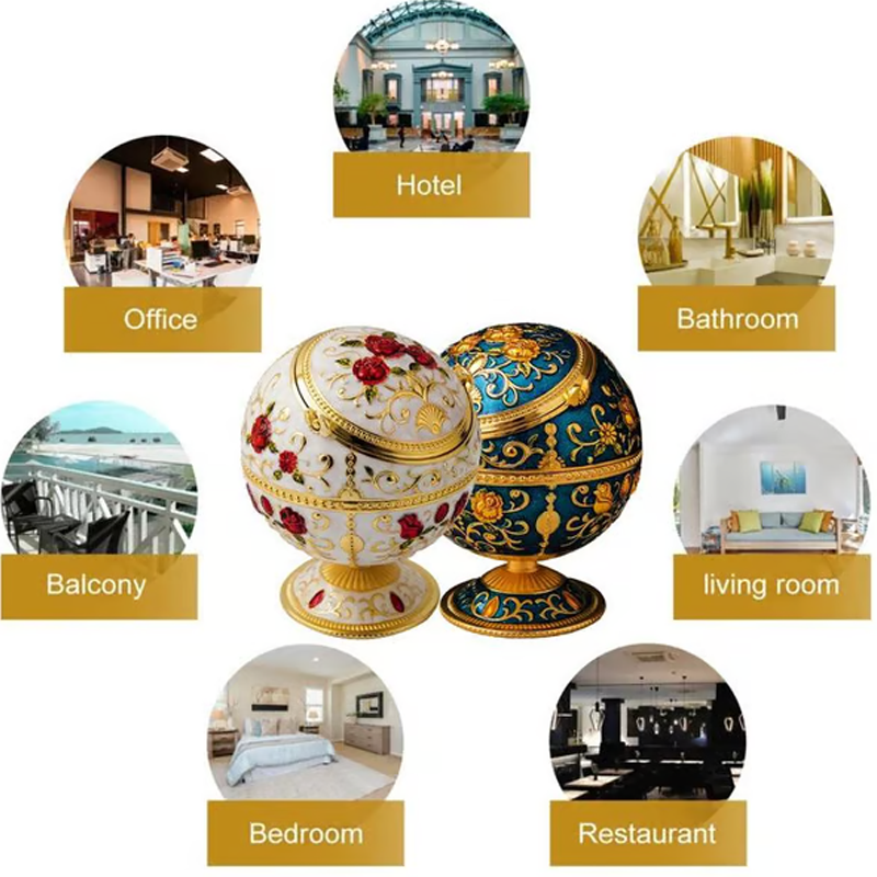 💖HOT SALE 50% OFF🏆Retro Multi-Functional & Flip-Top Ashtray