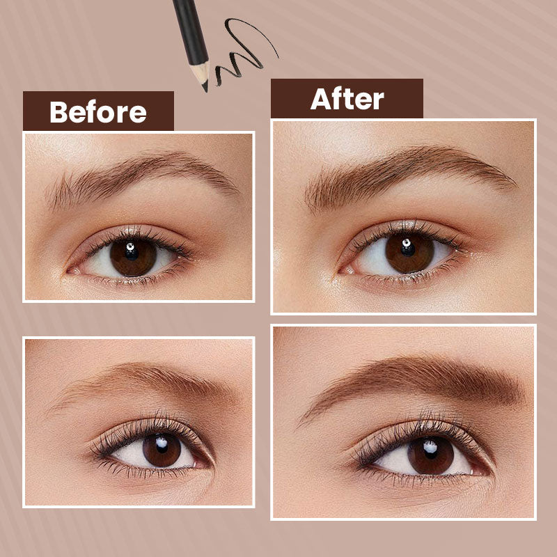 🔥Wooden Waterproof Long Lasting Hardcore Eyebrow Pencils