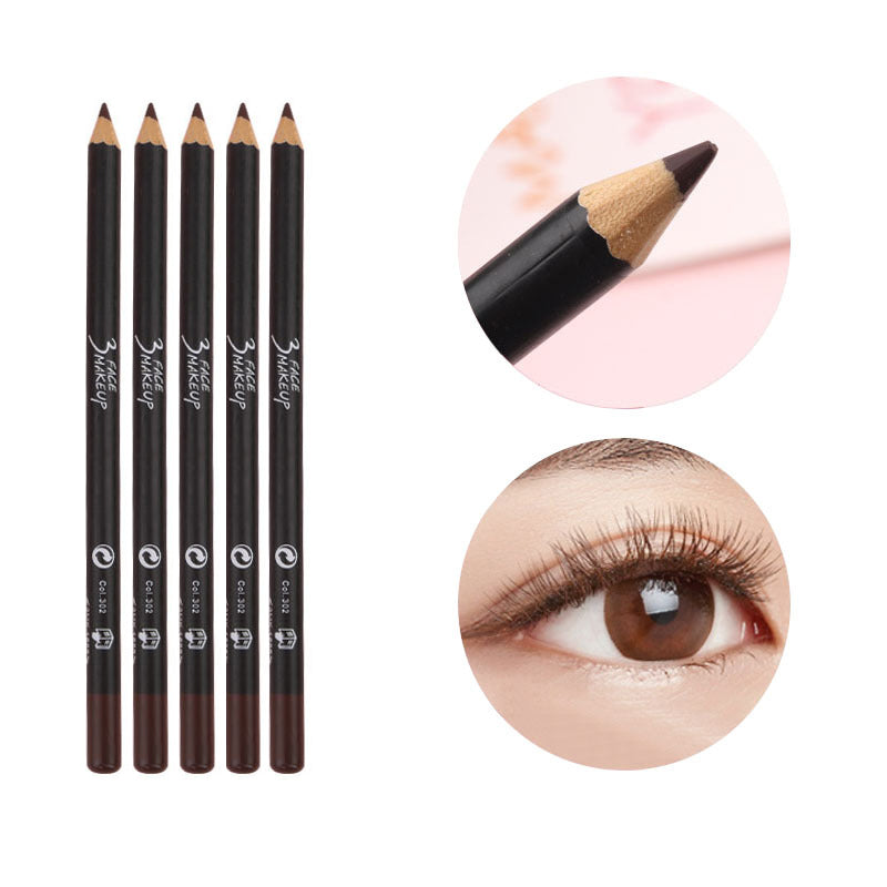 🔥Wooden Waterproof Long Lasting Hardcore Eyebrow Pencils