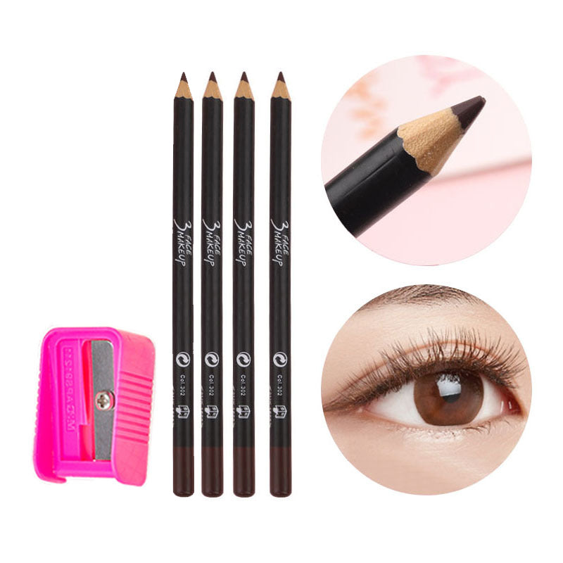 🔥Wooden Waterproof Long Lasting Hardcore Eyebrow Pencils
