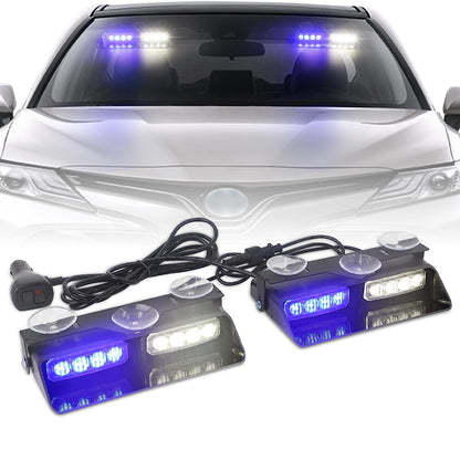 🎉🛍️Hot Promotion 50% OFF🚗Windshield Suction Cup Strobe Warning Light for Vehicles