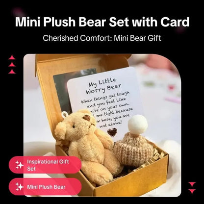 50% OFF💖Healing Doll Gift🎁Handmade Mini Plush Teddy Bear in Box