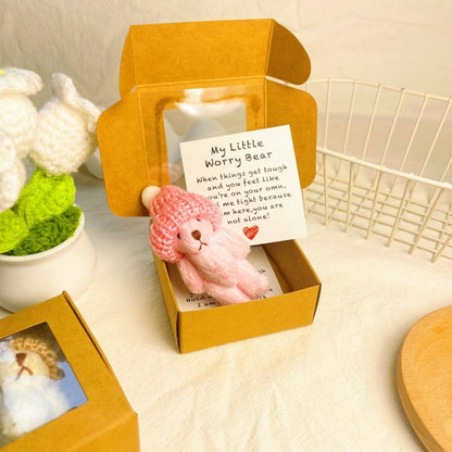 50% OFF💖Healing Doll Gift🎁Handmade Mini Plush Teddy Bear in Box