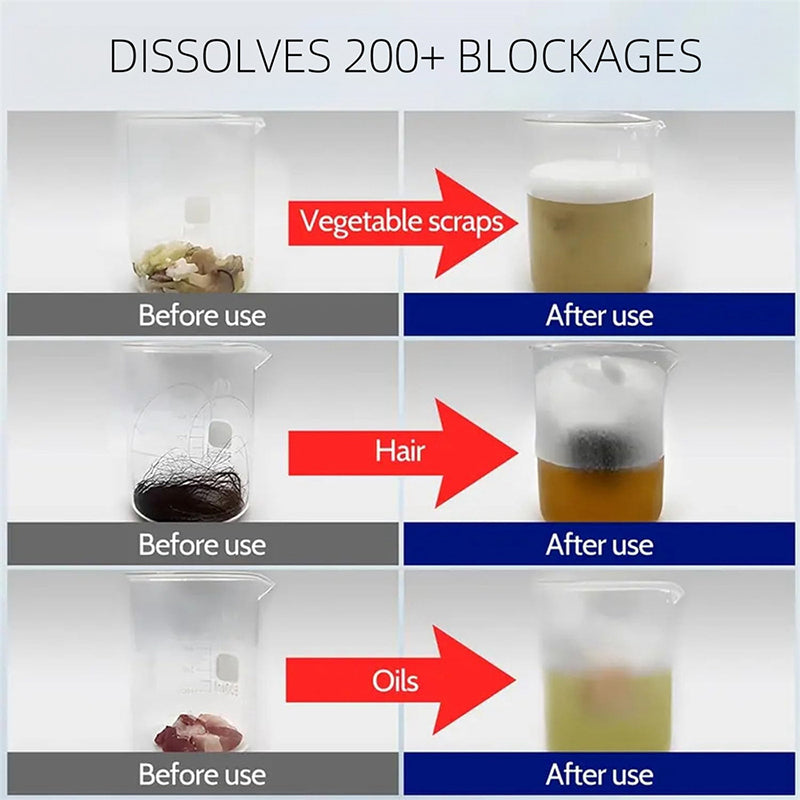 ✏️2025 HOT SALE✏️Multi-Use Powerful Anti-Clog Drain Cleaner