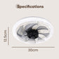 ✨ Summer 50% Price ❄️Remote Control Ceiling Fan with Light