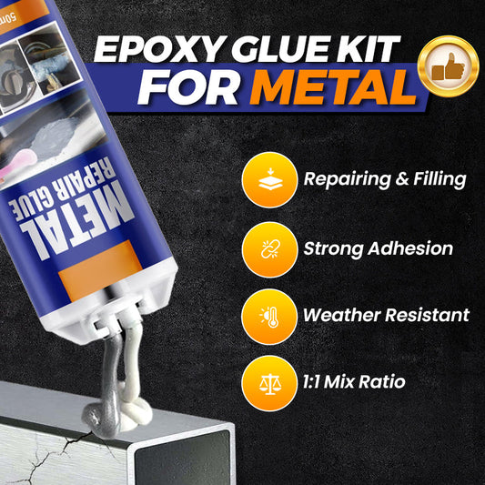 🔥Metal Repair Glue🔥High strength, Waterproof, Heat resistant💪