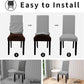 🪑🔥Universal Stretch One-Piece Chair Cover