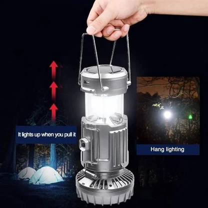 (🔥HOT SALE NOW-49% OFF) 6 in 1 Portable Solar LED Camping Lantern