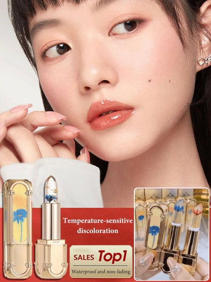 🎁Clearance Sale 50% OFF⏳Flower Color Changing Lipstick