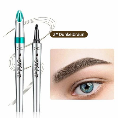 🎉Hot sale!🔥 High-quality 3D waterproof microblading eyebrow pencil with 4 fork tips tattoo pen