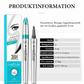 🎉Hot sale!🔥 High-quality 3D waterproof microblading eyebrow pencil with 4 fork tips tattoo pen