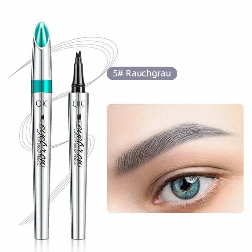 🎉Hot sale!🔥 High-quality 3D waterproof microblading eyebrow pencil with 4 fork tips tattoo pen