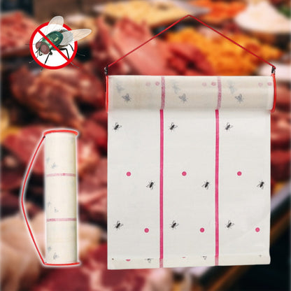 💥Hot Sale For 50% OFF🔥🦟🪰🚫Powerful Odorless Fly Roll Tape
