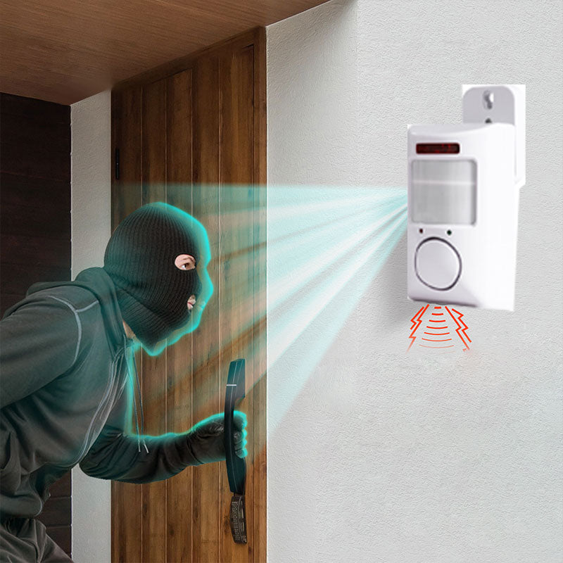 🔥Hot Sale!🔥Motion Sensor Infrared Alarm with 2PCS Remote Controls