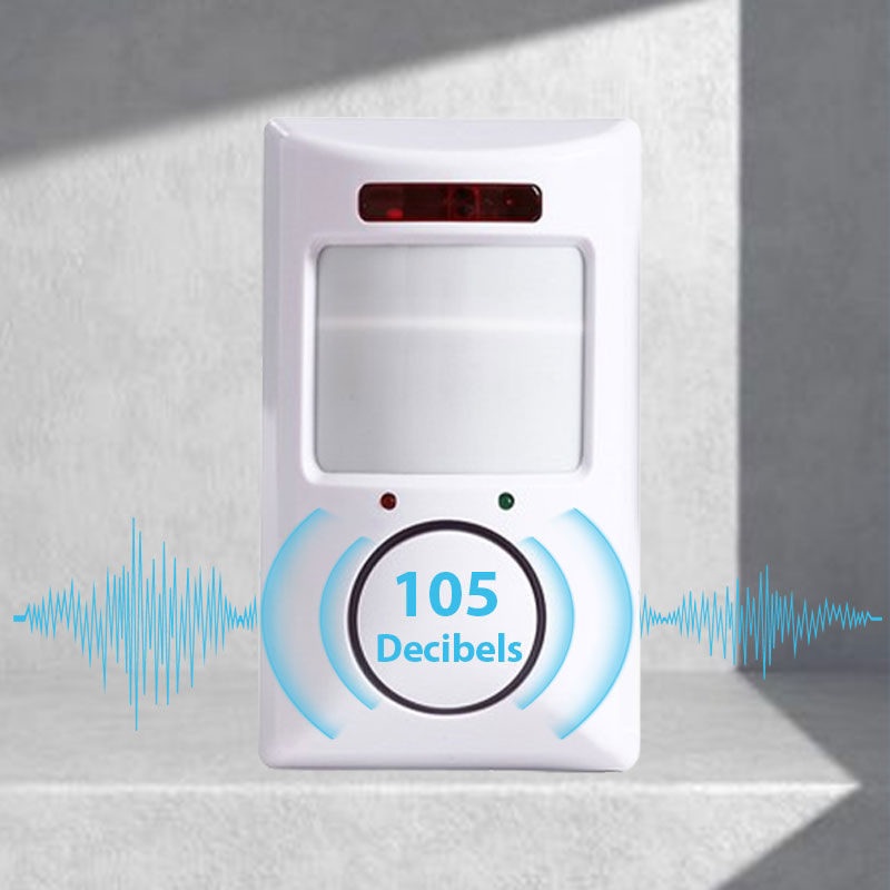 🔥Hot Sale!🔥Motion Sensor Infrared Alarm with 2PCS Remote Controls