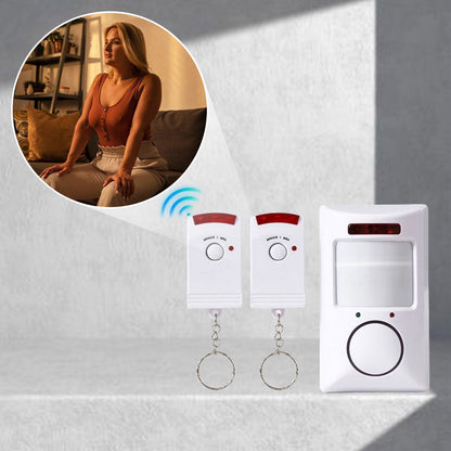 🔥Hot Sale!🔥Motion Sensor Infrared Alarm with 2PCS Remote Controls