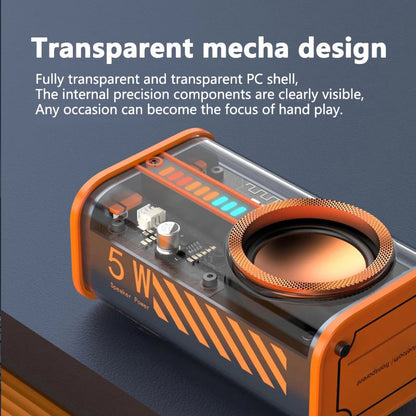 🎧Hot Sale 50% OFF🔥Tokyo Transparent mecha wireless bluetooth speaker