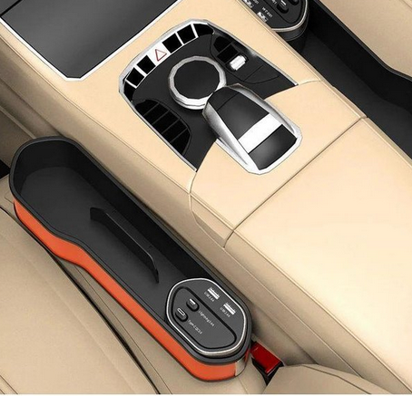 🚗Hot Sale 50% OFF🎁Car Seat Gap Filling Wireless Charging Storage Box