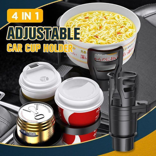 🚗Hot Sale 50% OFF🎁4 In 1 Adjustable Car Cup Holder
