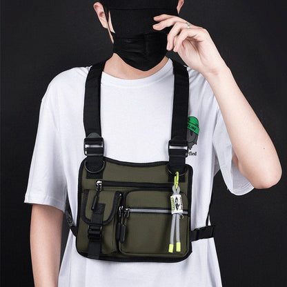 🔥Multi-Pocket Waterproof Vest Style Chest Bag🔥