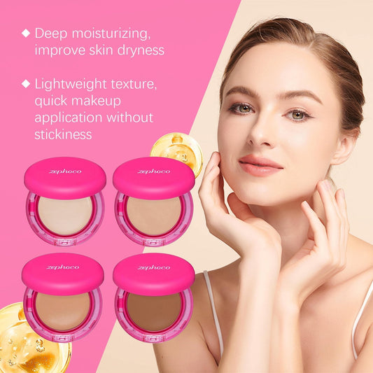 Protein Elasticity Cream Foundation💧Hydrating & Blurring for a flawless look✨