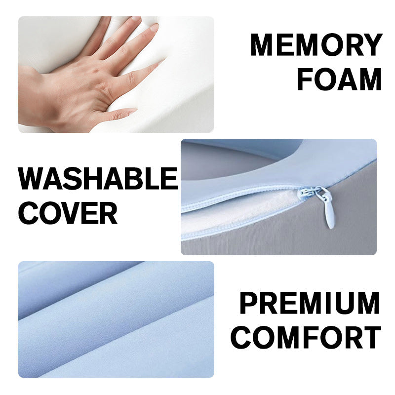 🔥Big Sale - 55% OFF🔥Memory Foam U-Shaped Travel Neck Pillow💤