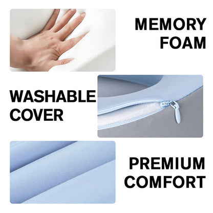 🔥Big Sale - 55% OFF🔥Memory Foam U-Shaped Travel Neck Pillow💤